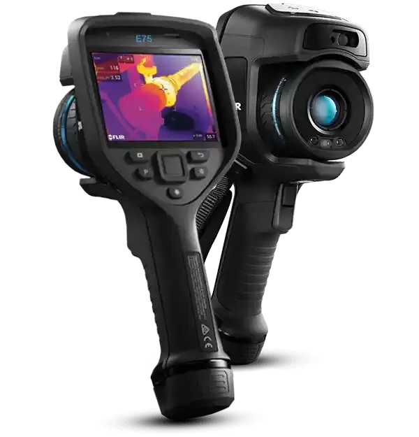 FLIR E75 thermal imaging camera.